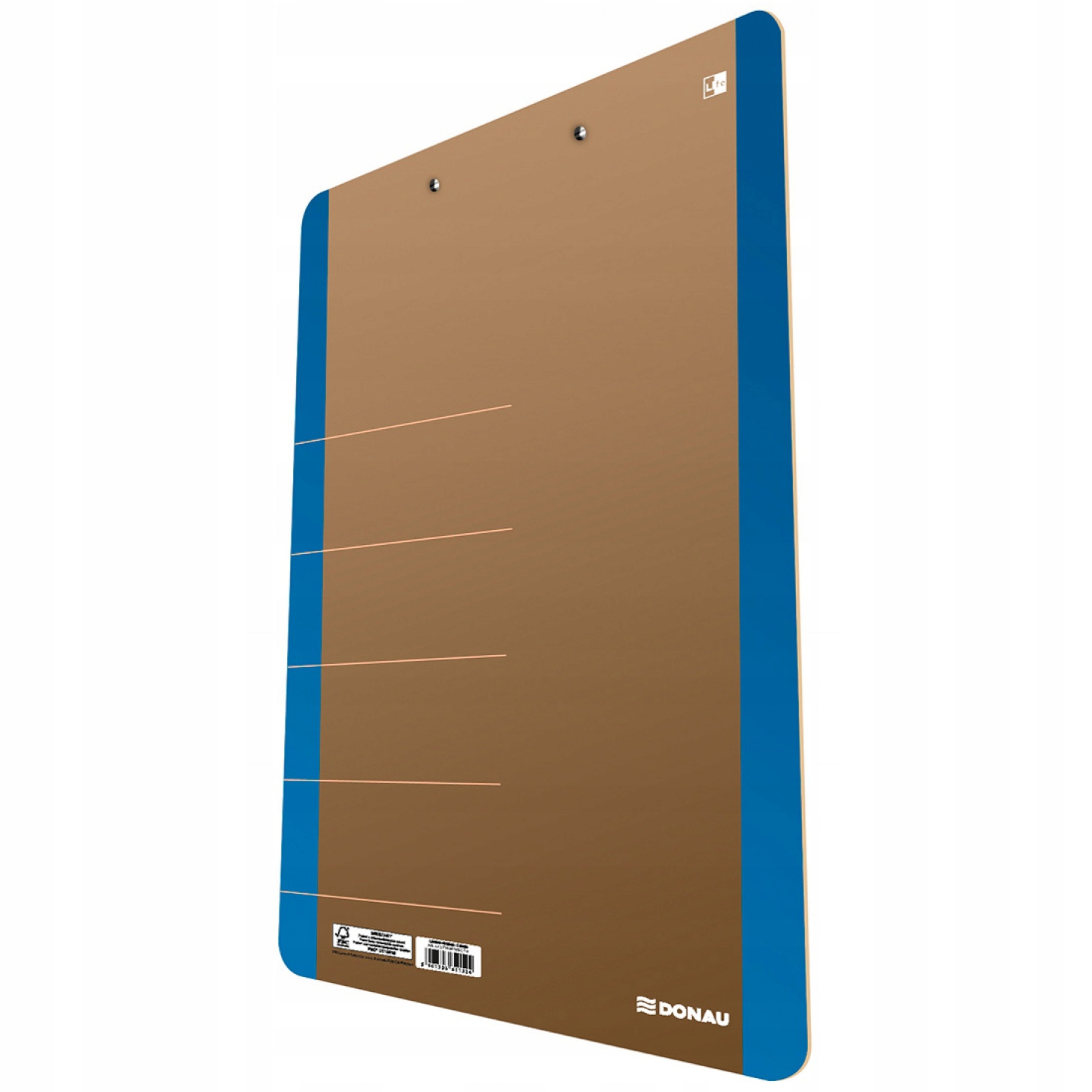 

Deska z klipem Donau Life A4 neon niebieska