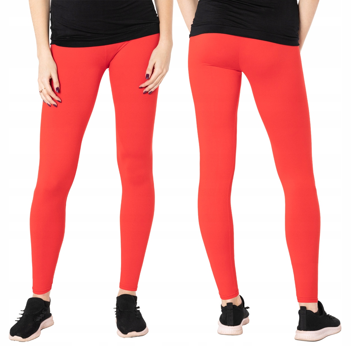 

Duże Legginsy Getry Damskie 202019-7 5XL/6XL