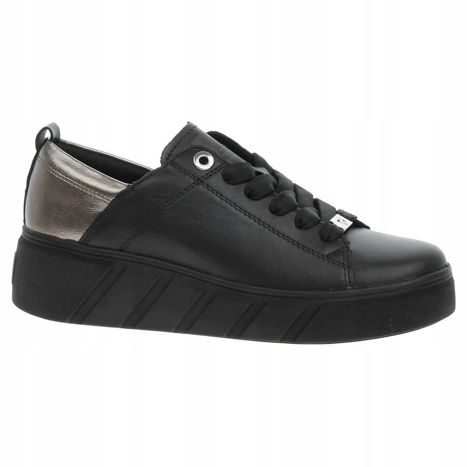 Dámská obuv Rieker W0502-03 schwarz-altsilber 38