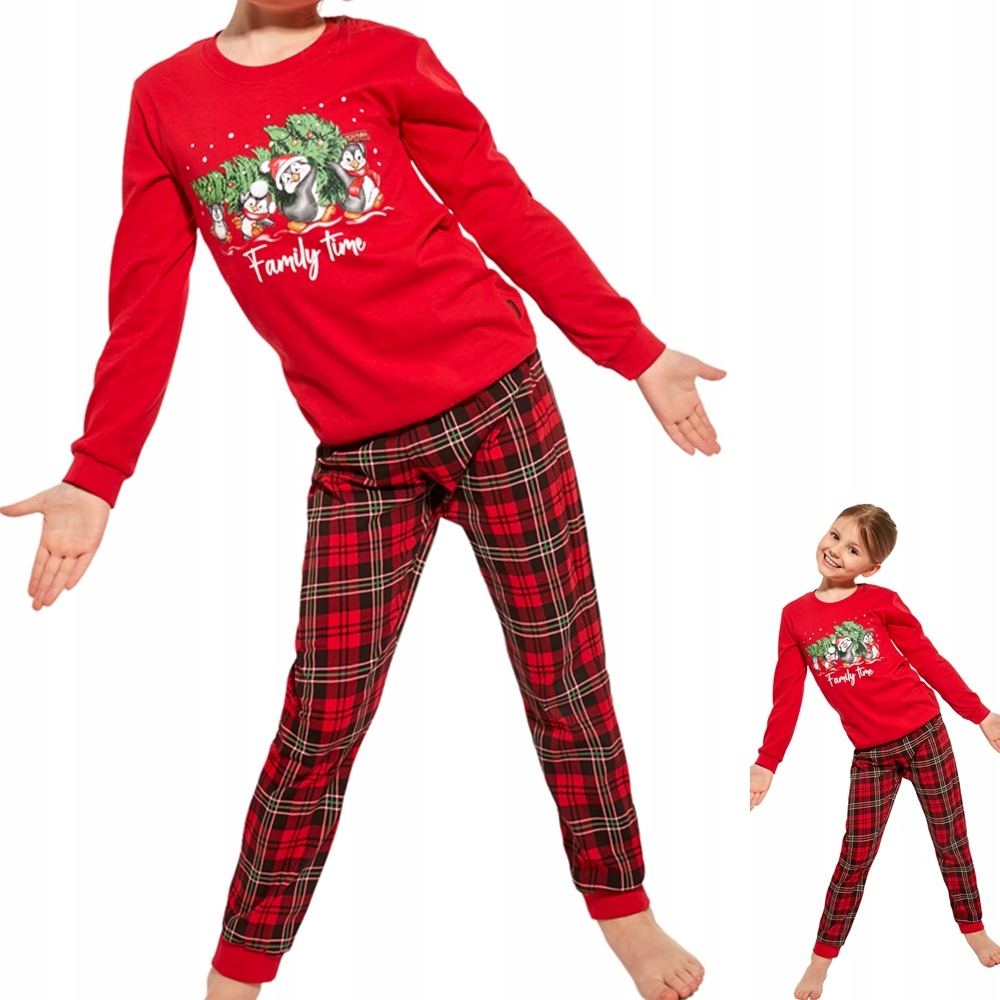 

Piżama Dziecięca Cornette 594 Family time 110/116