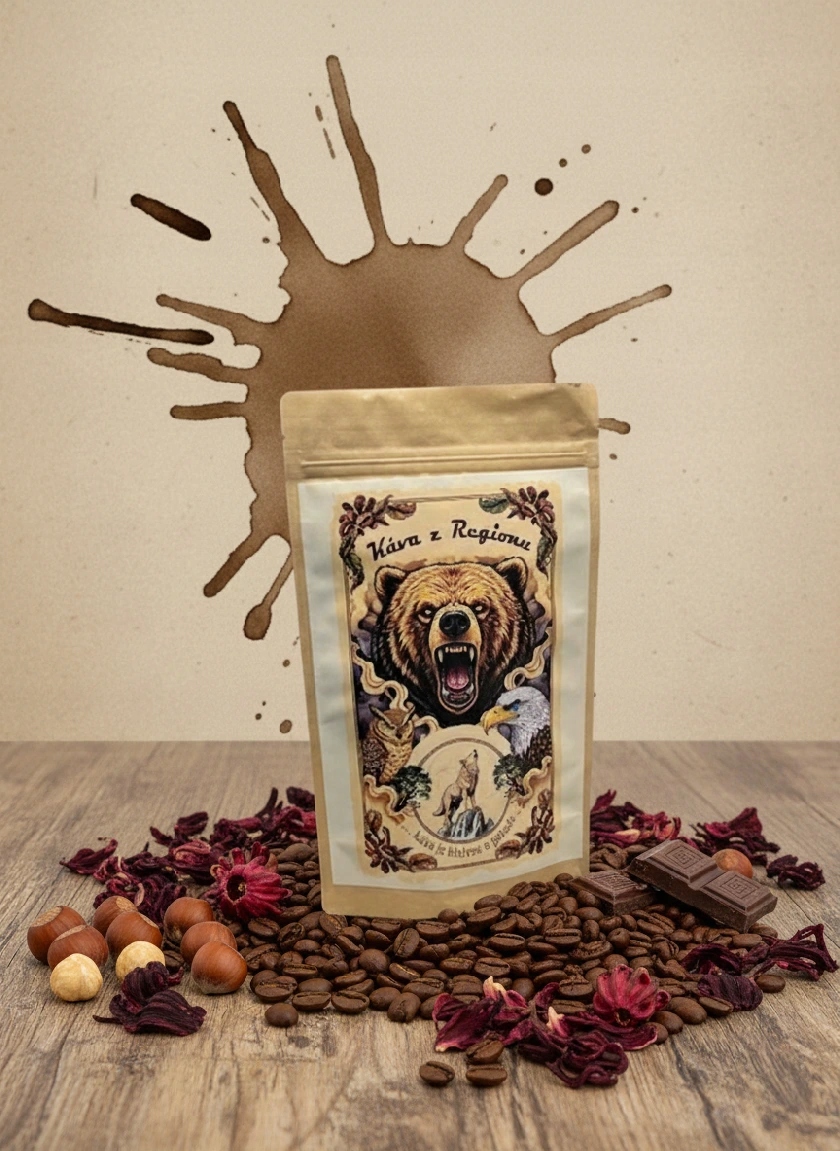 Káva Brazílie Santos Diamond 17/18 mletá 500 g Espresso Pákový kávovar