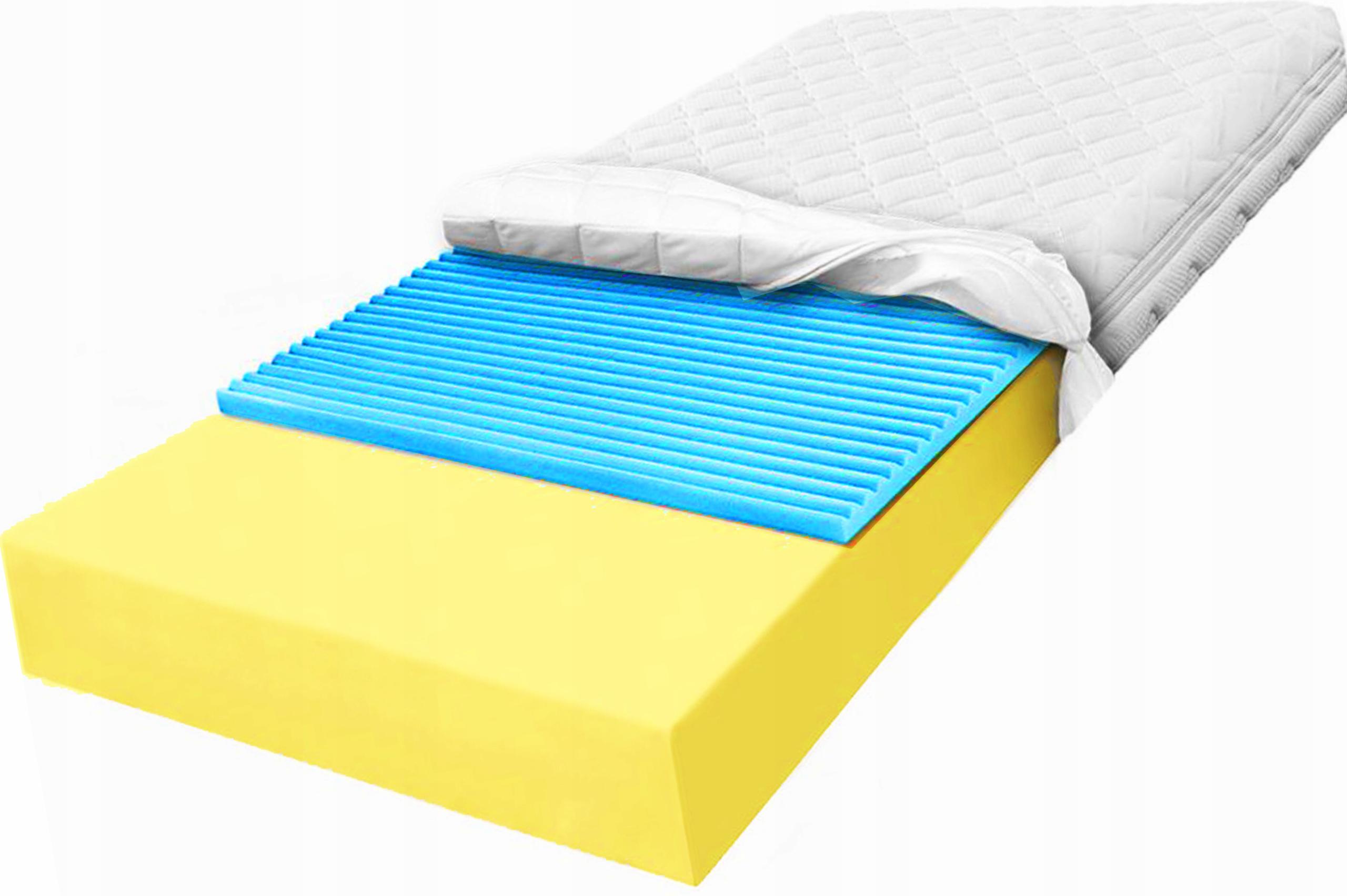 Matrace 90x200 masážní relaxační pěna Hr 24 cm