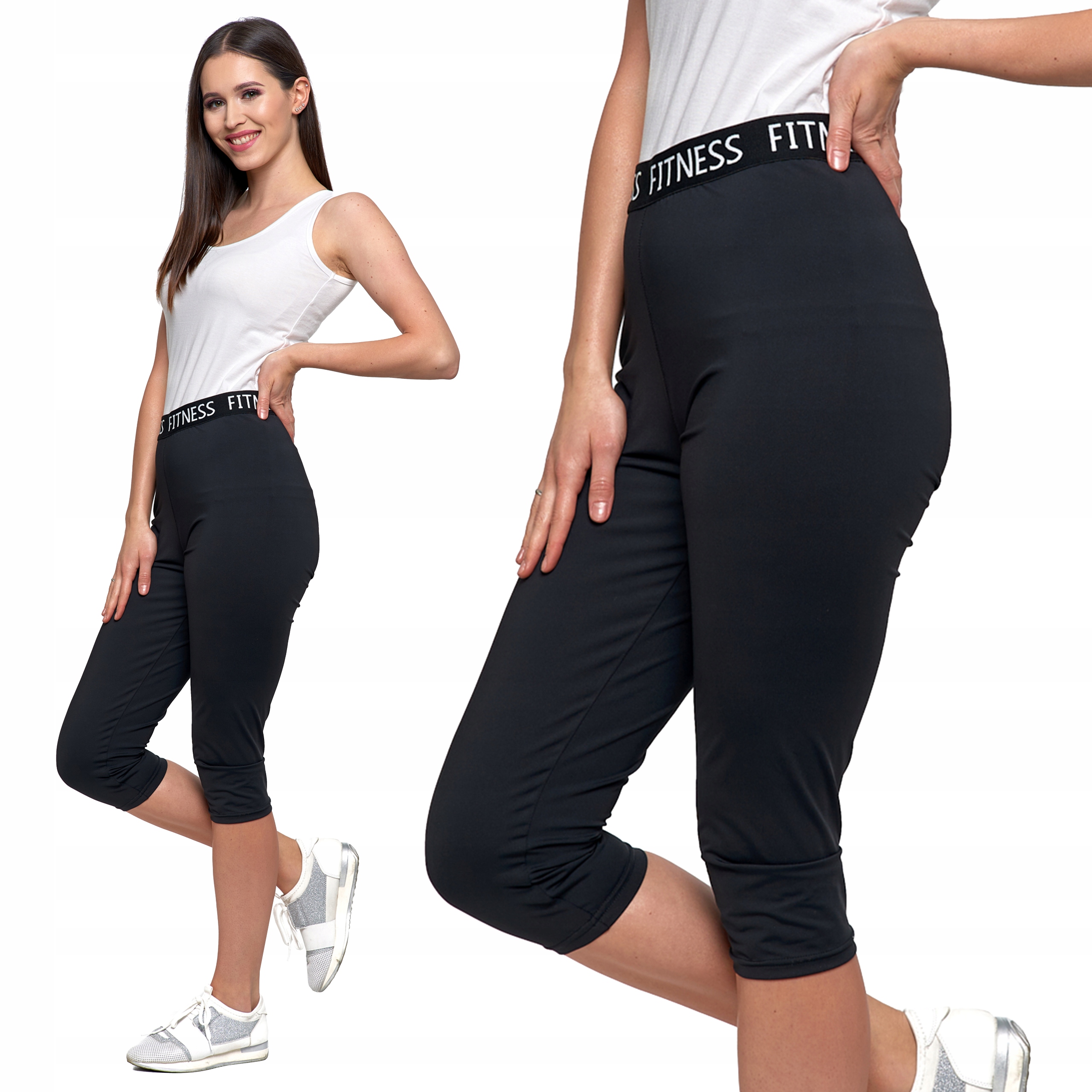 

Moraj Legginsy Sportowe 3/4 napis 2200-001 2XL