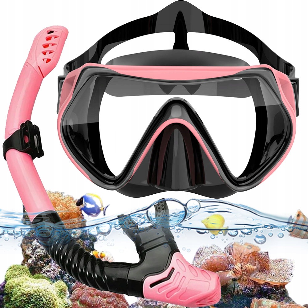 Zestaw Do Nurkowania Maska I Fajka Okulary I Rurka Do Snorkelingu