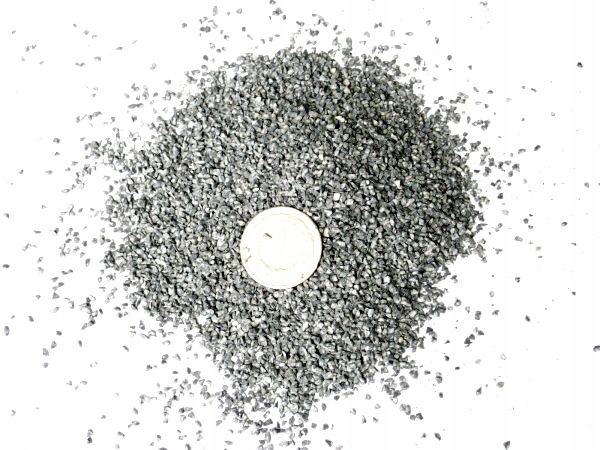 Černý písek, přírodní jemný písek Nero Ebano Black fi.1-2 mm 24 kg