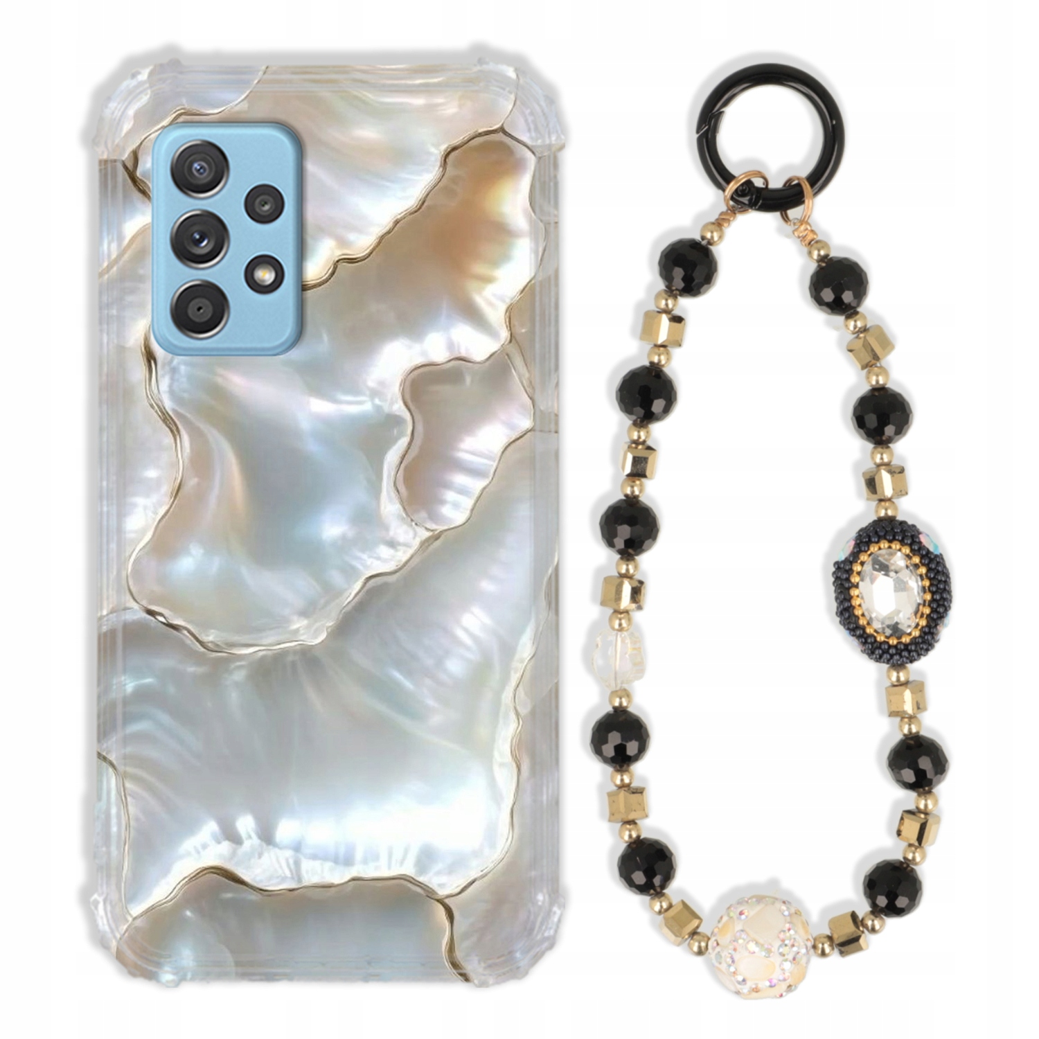 Pouzdro Pro Samsung A33 5G Antishock Zirkony Černozlaté Odolné| Silné