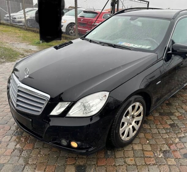 040 EUROPA Mercedes w212 MASKA ZDERZAK LAMPY BŁOTNIK KOMPLETNY PRZÓD