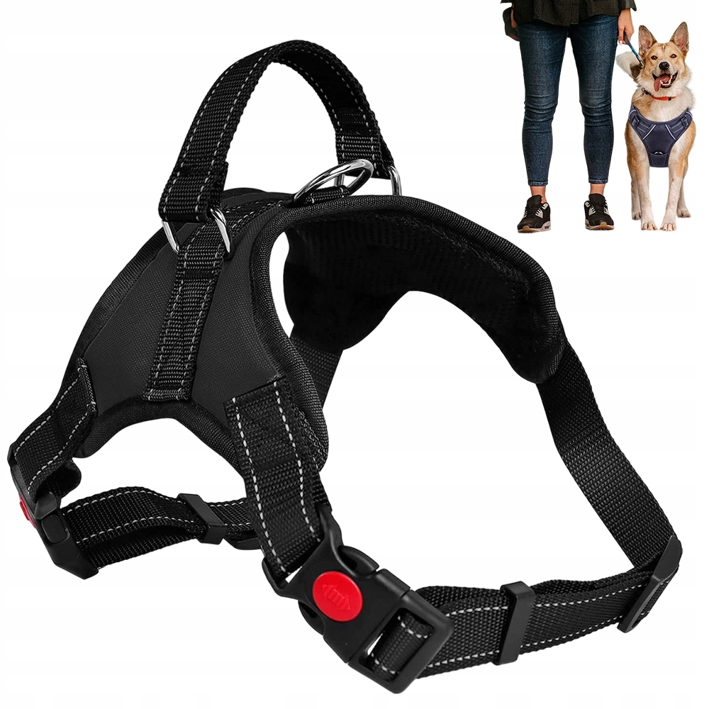 Levně Beztlakové Postroje Pro Velkou Odrazku Psa Typu XL Pro Ovčáka