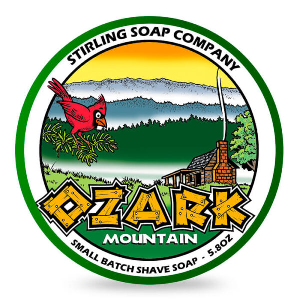 Stirling mýdlo na holení ozark mountain 170 ml