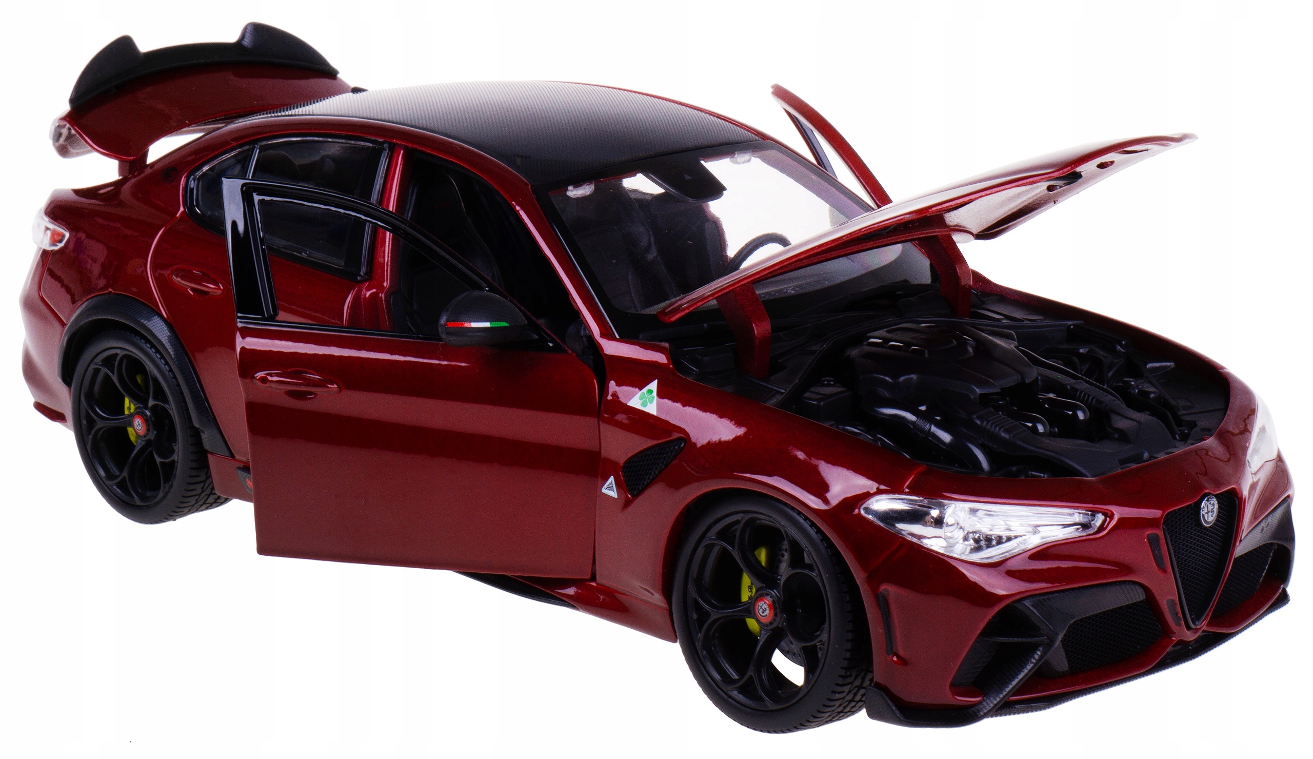 Alfa Romeo Giulia Gta Model Kovový Bburago 1:18 Červený