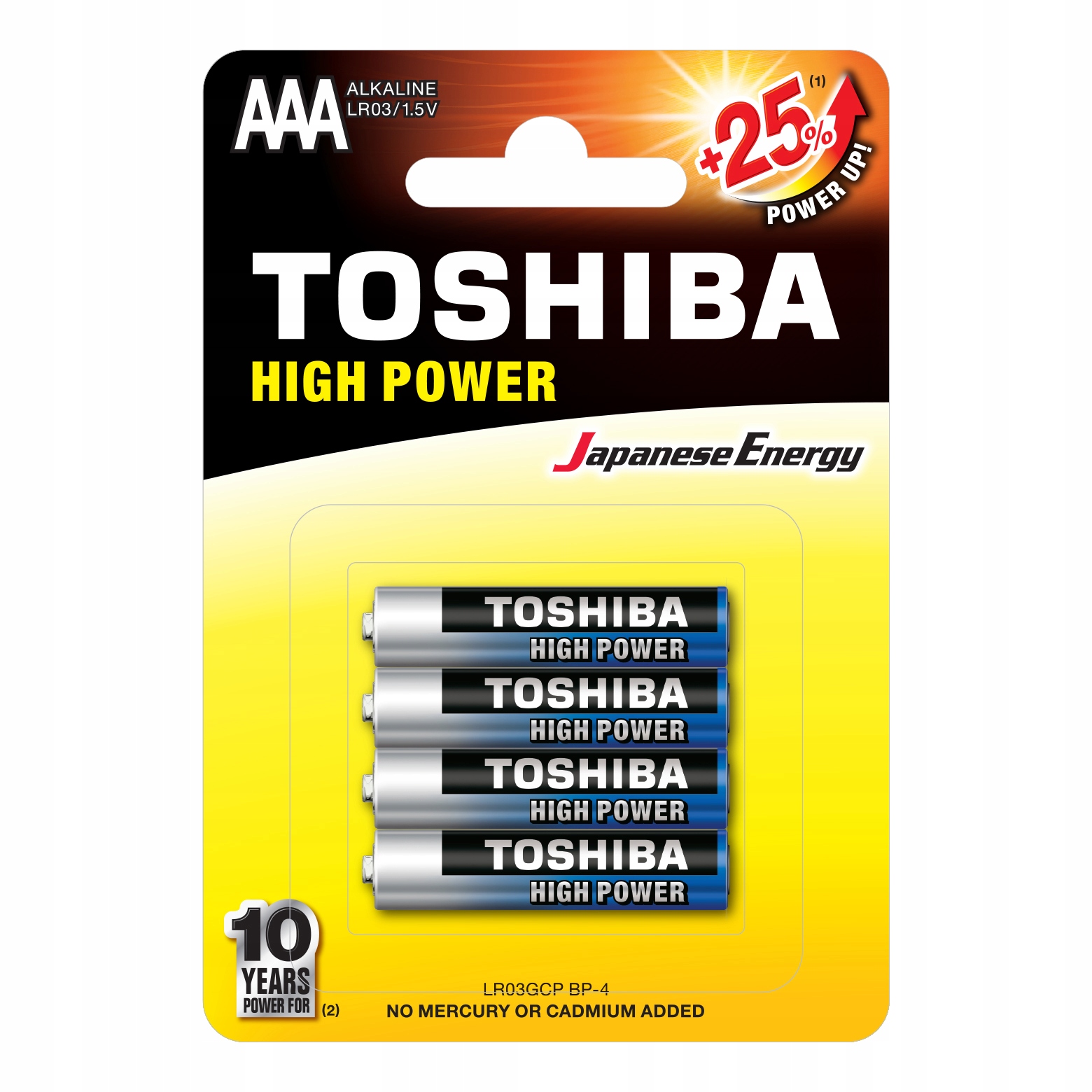 

Baterie Alkaliczne Toshiba Paluszki LR03 Aaa 4szt