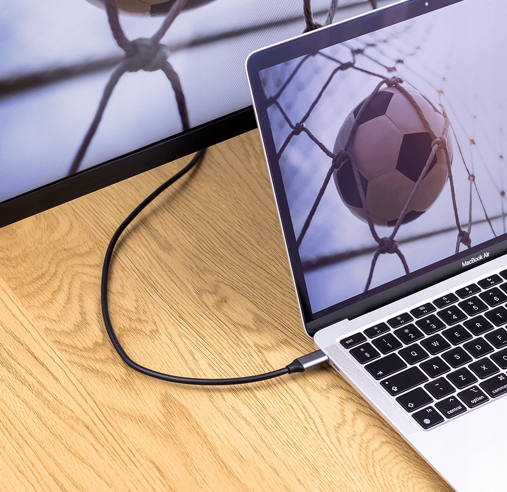 Kabel Thunderbolt USB-C Mini DisplayPort 4K 60Hz Złącza DisplayPort - USB typ C