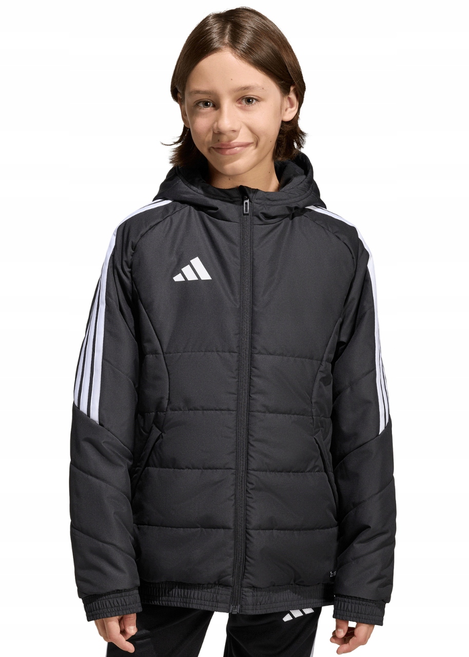 Kurtka Dziecięca adidas Zimowa Ocieplana Piłkarska Tiro 26 roz. 164