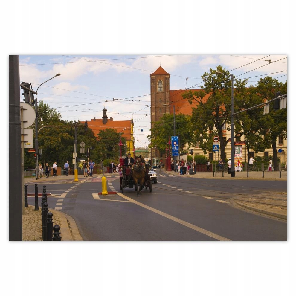 

Plakaty 60x40 Wrocław bryczka