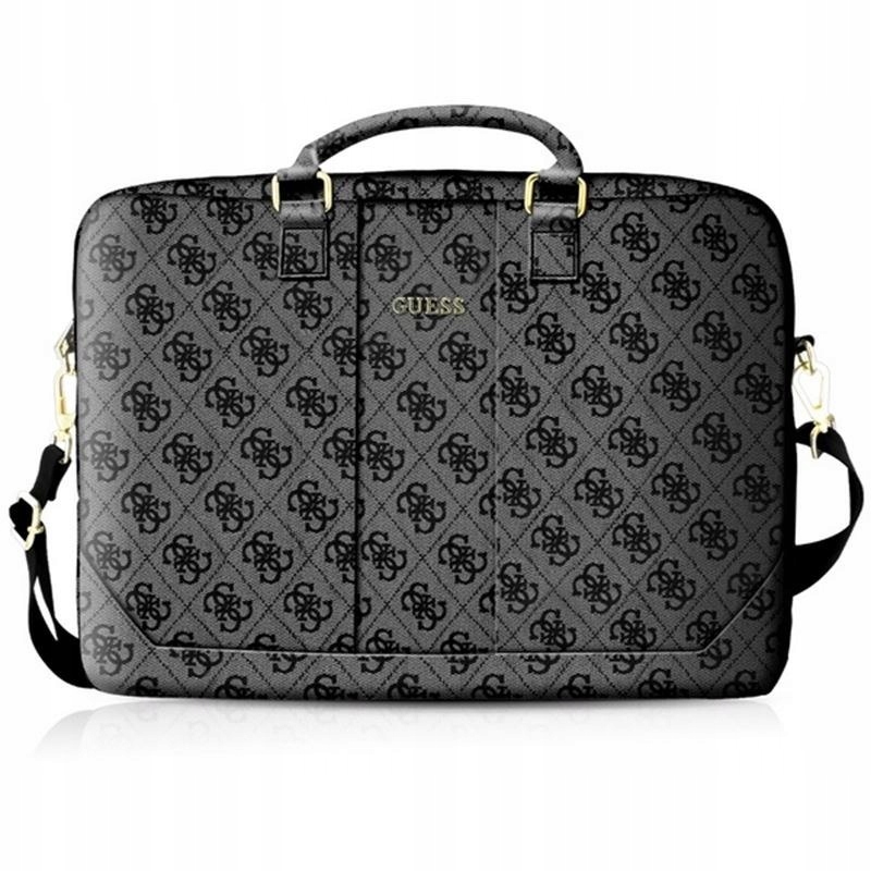 Guess 4G Uptown Computer Bag – taška na notebook 16" 15" (šedá)