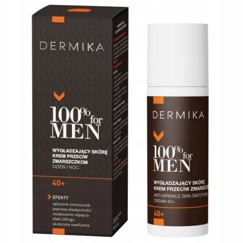 

Dermika 100% For Men Krem Wygładzający 40+ 50ml