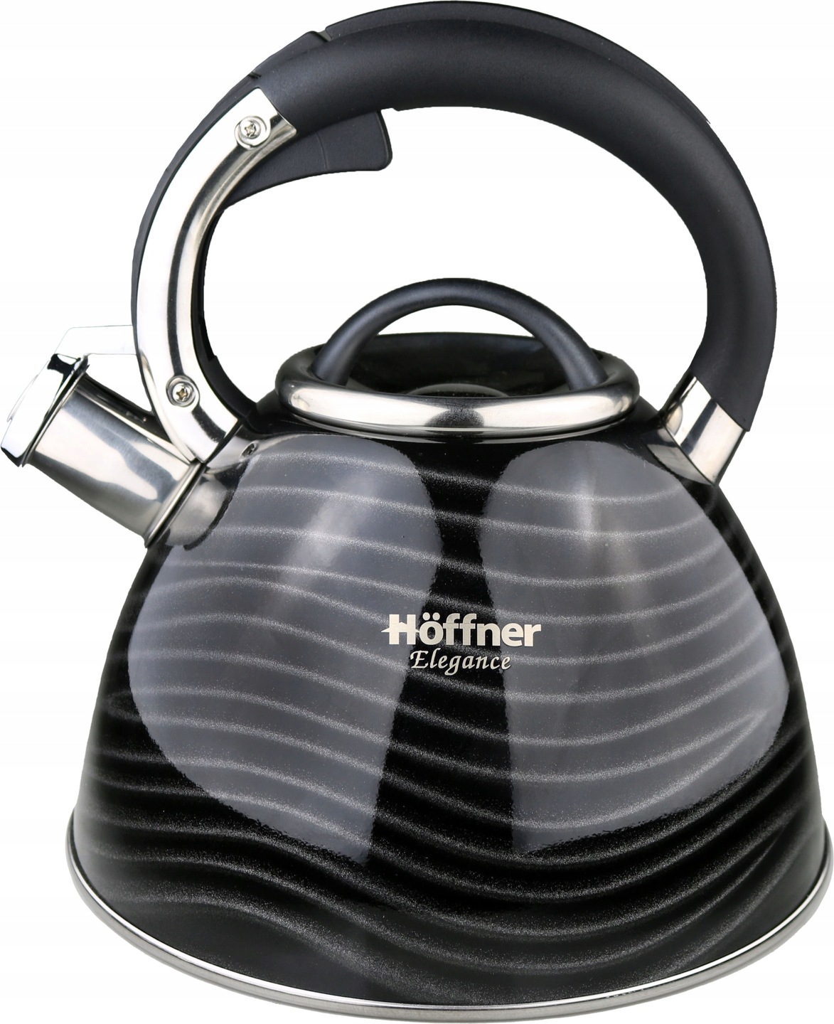 Konvice Ocelová Nerezová 3L Indukce Plyn Barevné proužky Hoffner Premium
