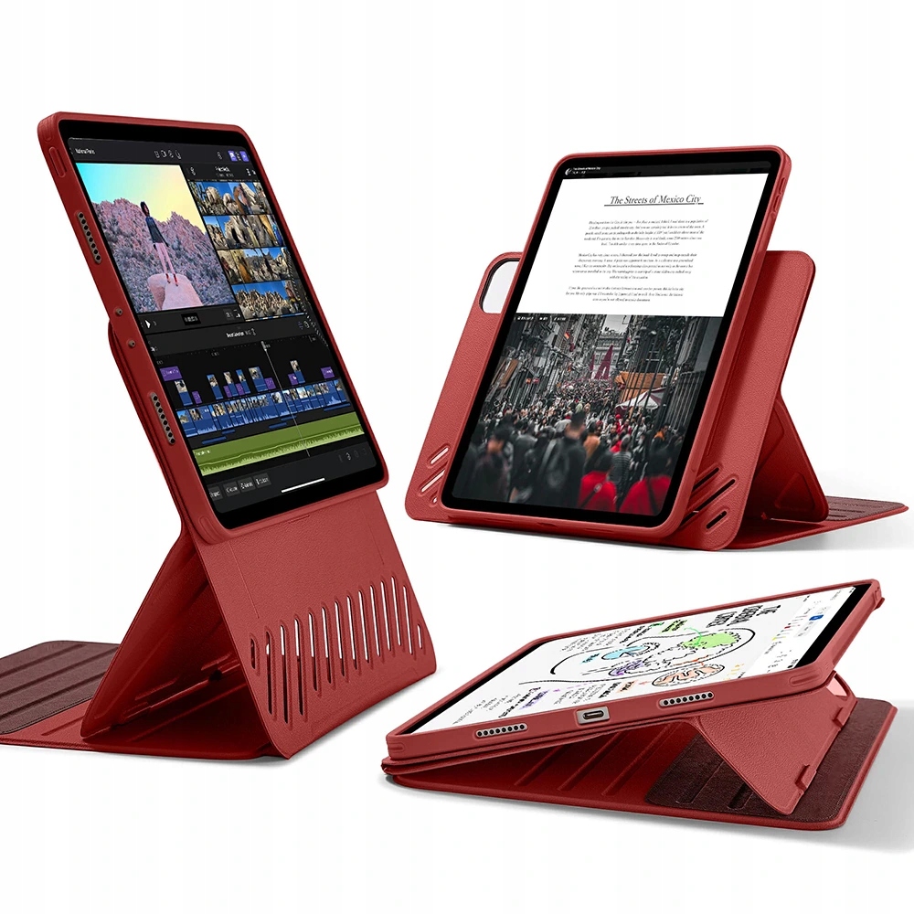 Esr Shift Magnetic Etui ochronne do iPad Pro 11 (2024) Czerwone