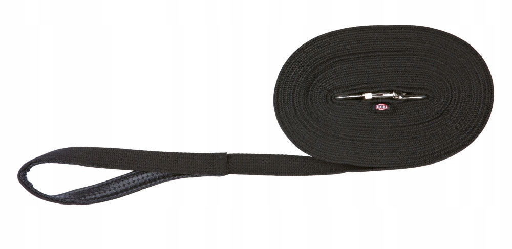 

Trixie Smycz treningowa płaska Czarna 5m 20mm