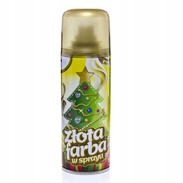 

Farba Złota spray 250ml aerozol farba szablon