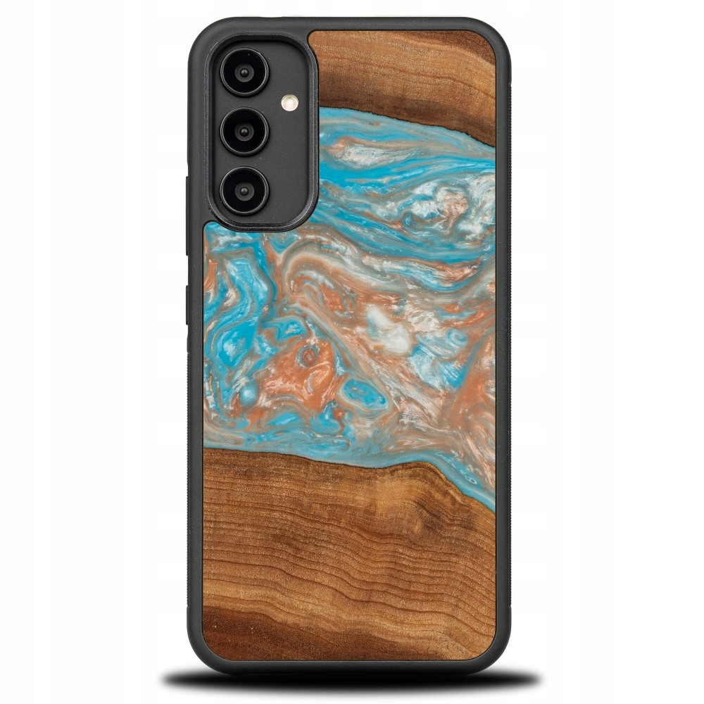 Pouzdro Bewood Unikátní pro Samsung Galaxy A34 5G Planety Saturn