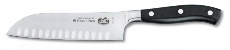 Nôž Santoku kovaný Victorinox 7.7323.17G 17 cm, Pom, ryhovaný