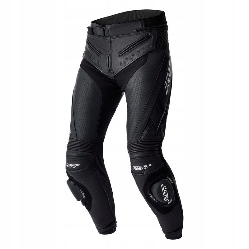 Motocyklové nohavice Rst TracTech Evo D3O Black White veľ.L