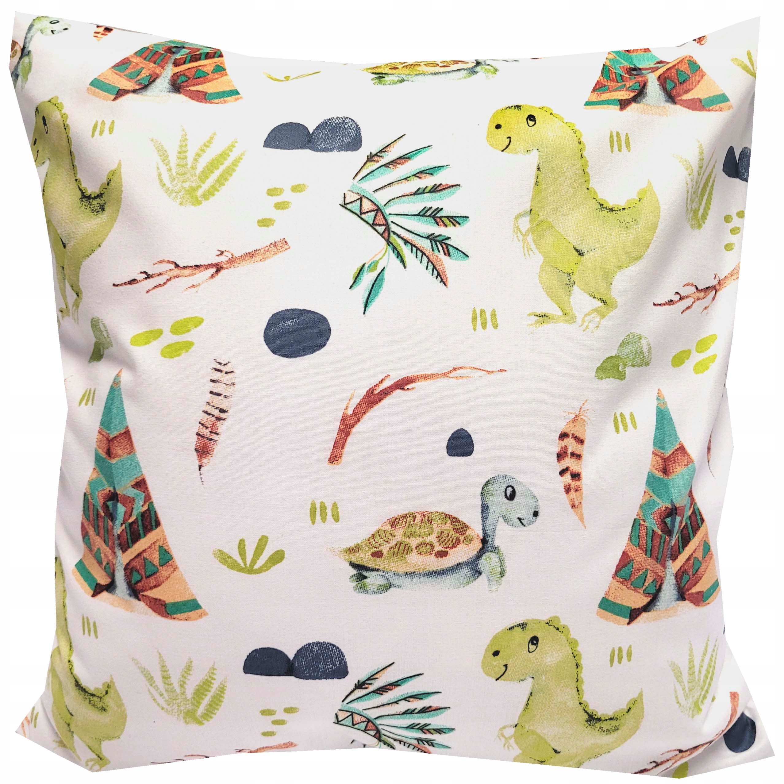 Poszewka na poduszkę 70x80 Dino