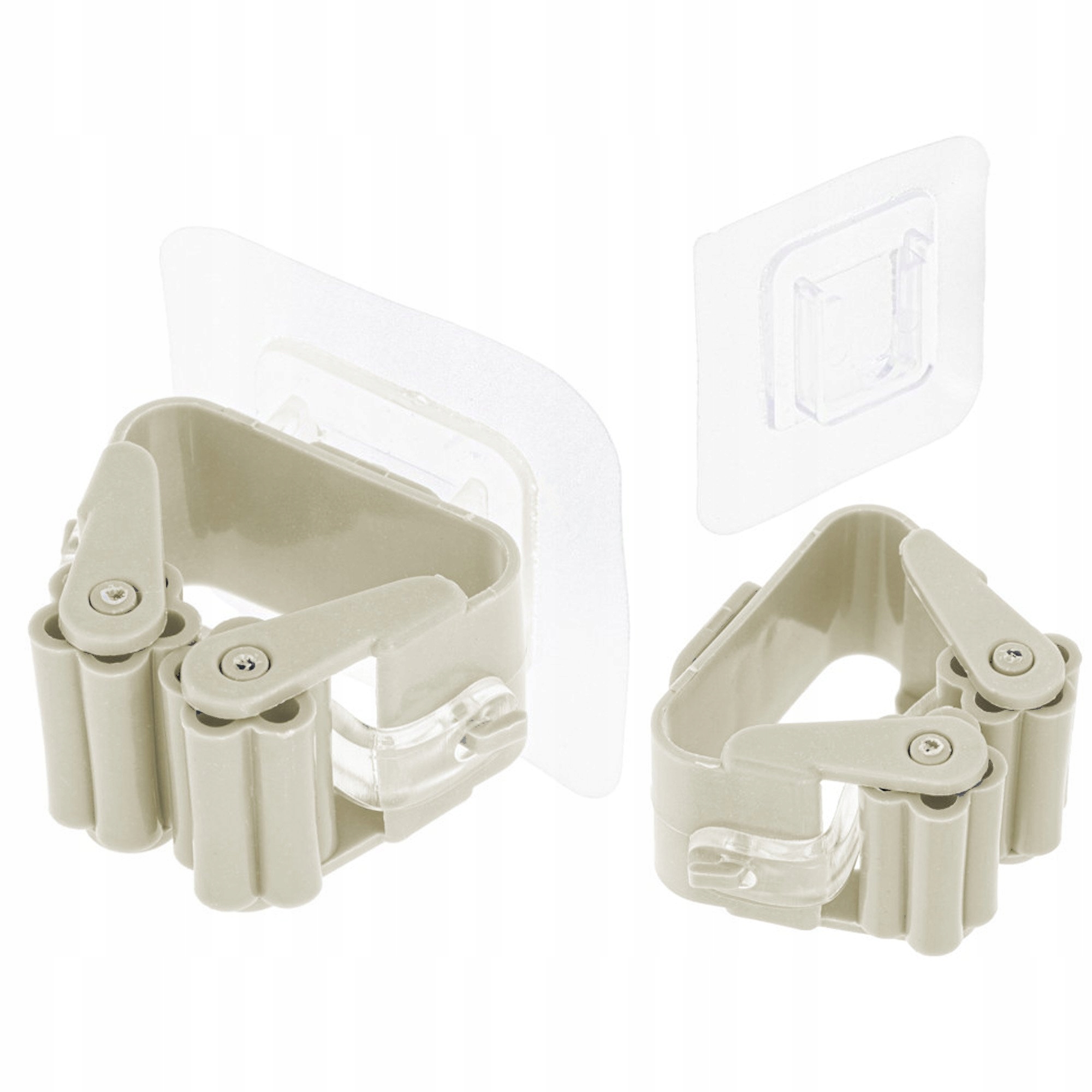 WIESZAK UCHWYT NA MOP MIOTŁĘ GRABIE SAMOPRZYLEPNY Rodzaj uchwyty pojedyncze