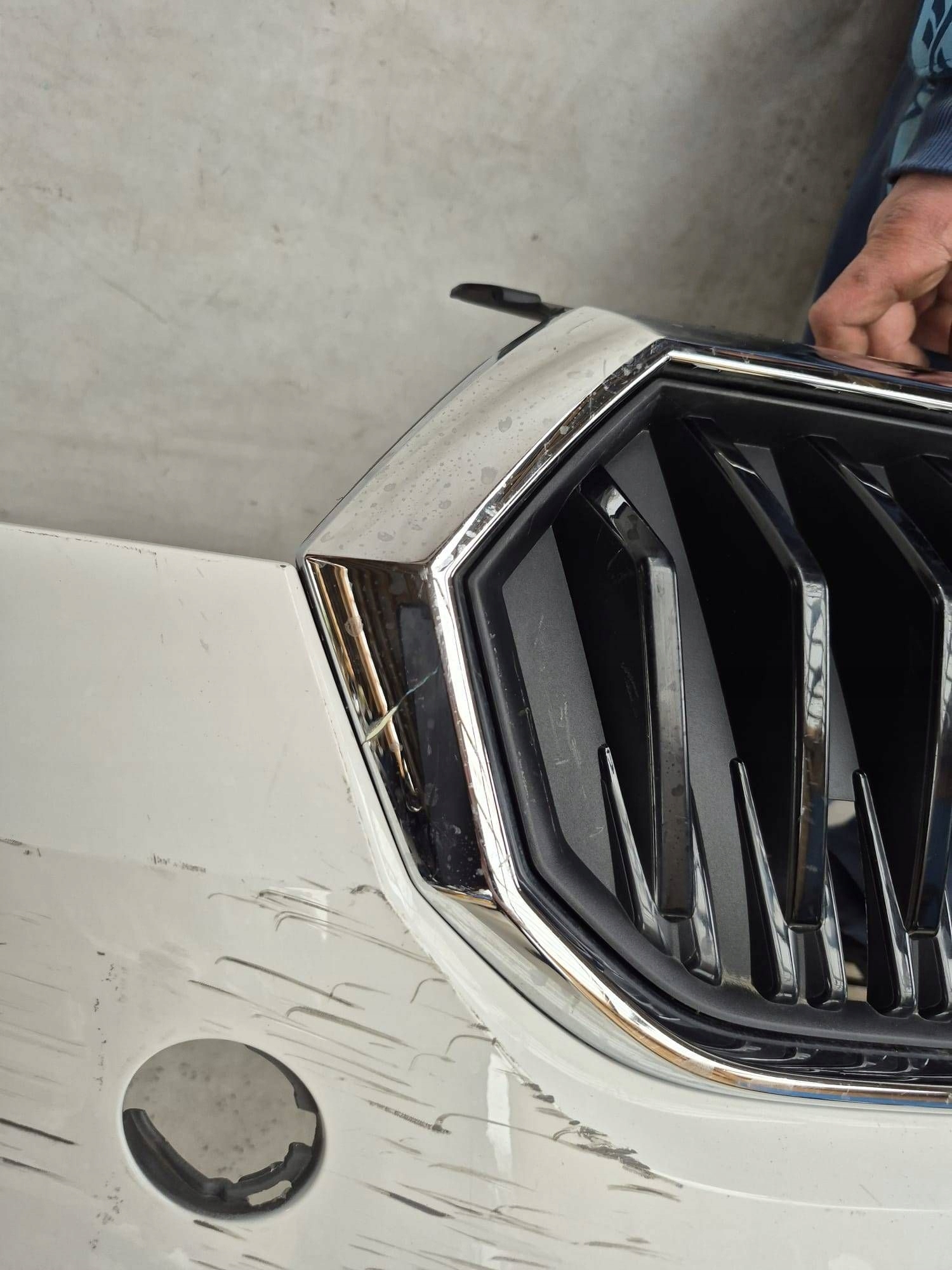 SKODA FABIA IV 6V0 21- bumper front front