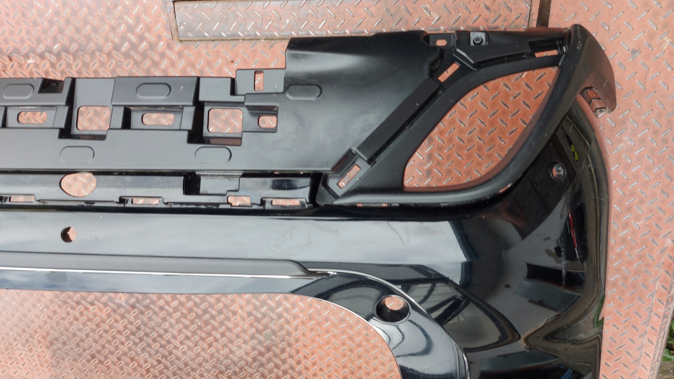 bumper rear part rear TOYOTA HIGHLANDER IV 19- PDC