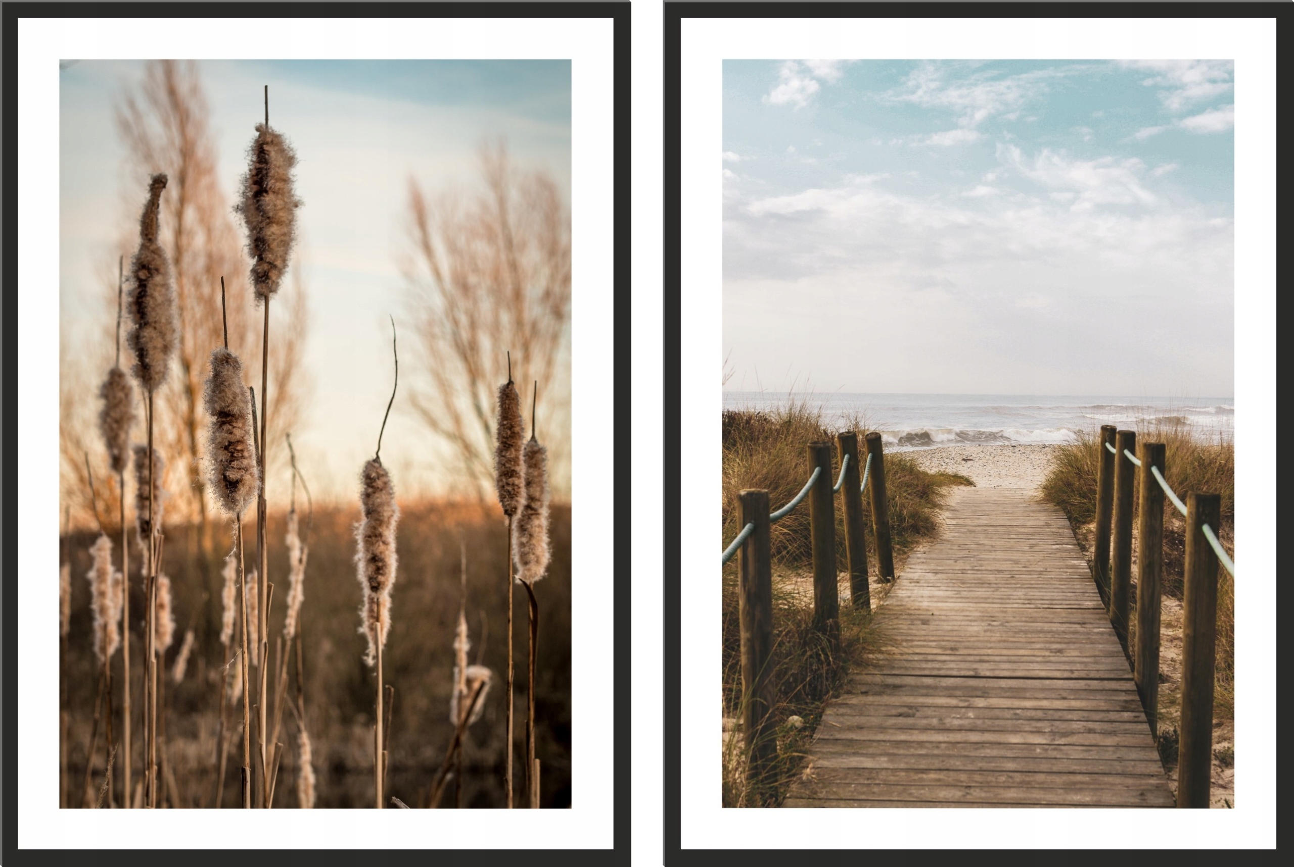 

Plakaty boho Dyptyk Boho traw Skomponuj Zestaw Sam