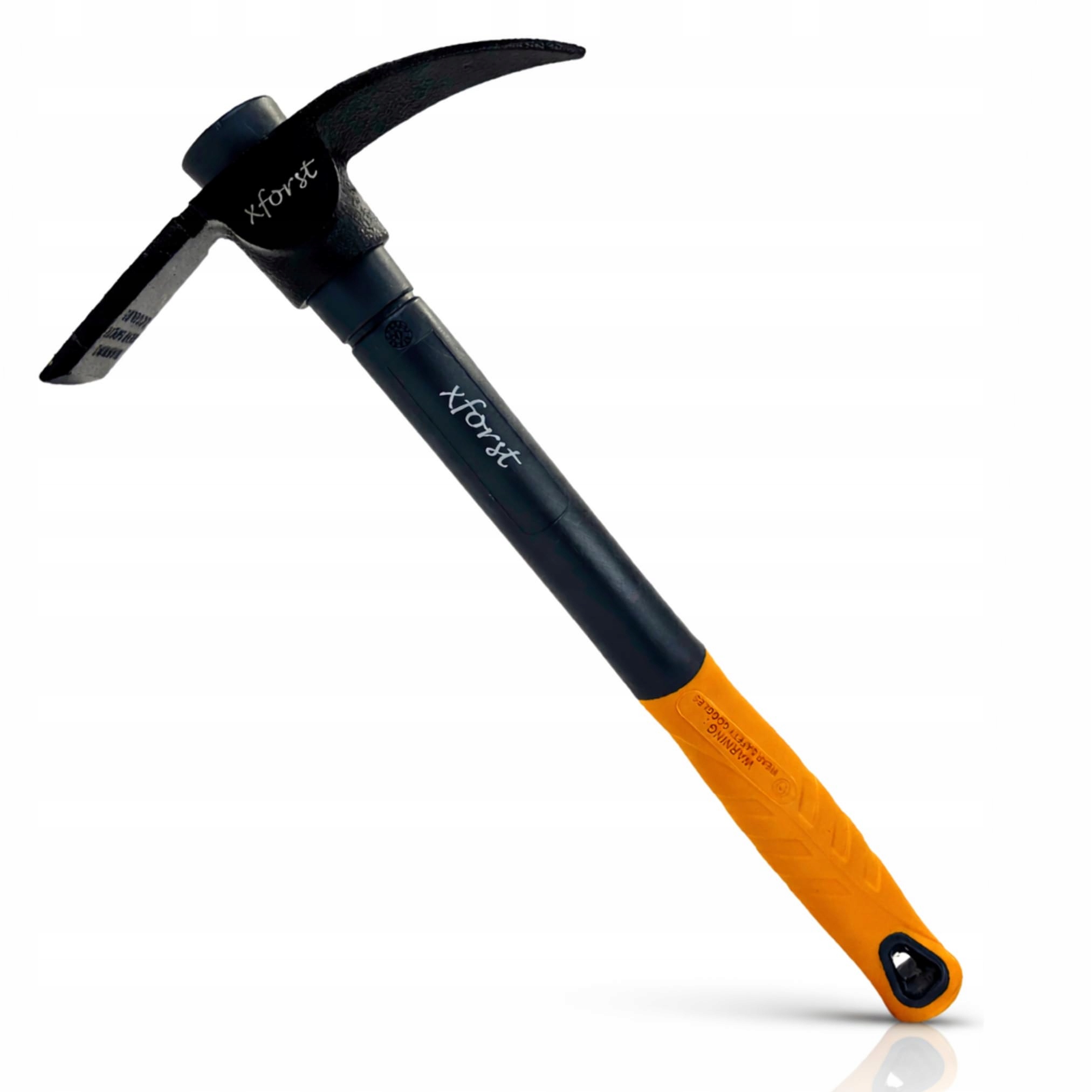 Xforst Malá zahradní motyka Fiberglass Ocelová hlava 40 cm Camping Zahrada