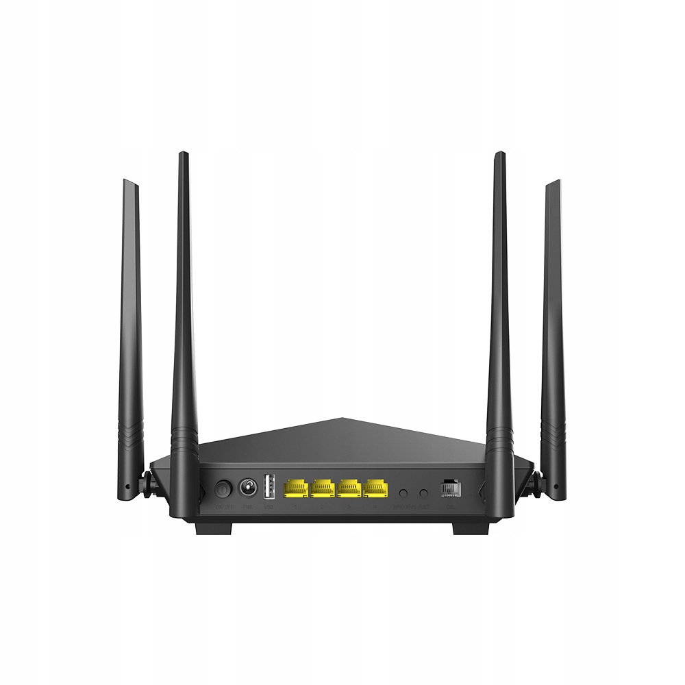 Tenda V12 Wi-Fi Gigabit VDSL/ADSL Modem Router Pasmo 2,4 GHz 5 GHz