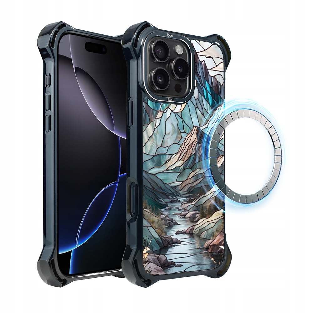 Pouzdro pro iPhone 16 Pro Max Ibizu DropGuard Ultra s MagSafe, Horský Potok