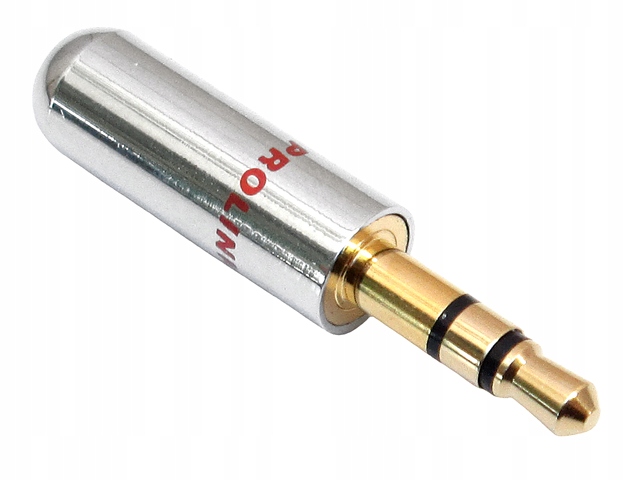 

Wtyk Jack 3.5mm 3P Trs stereo Hq Slim Prolink
