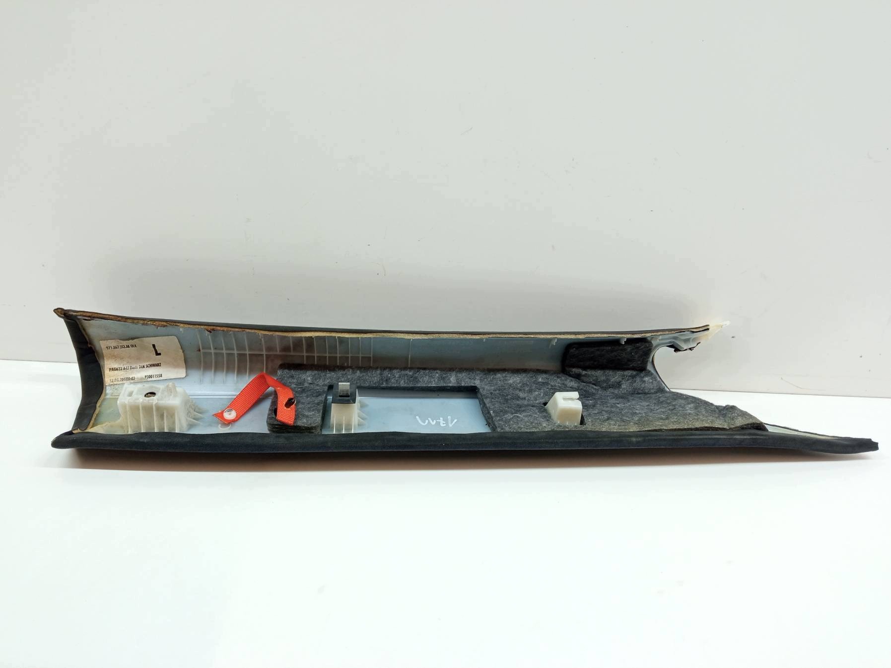 couverture montant A gauche avant ALCANTARA 971867233AK Porsche Panamera II 971