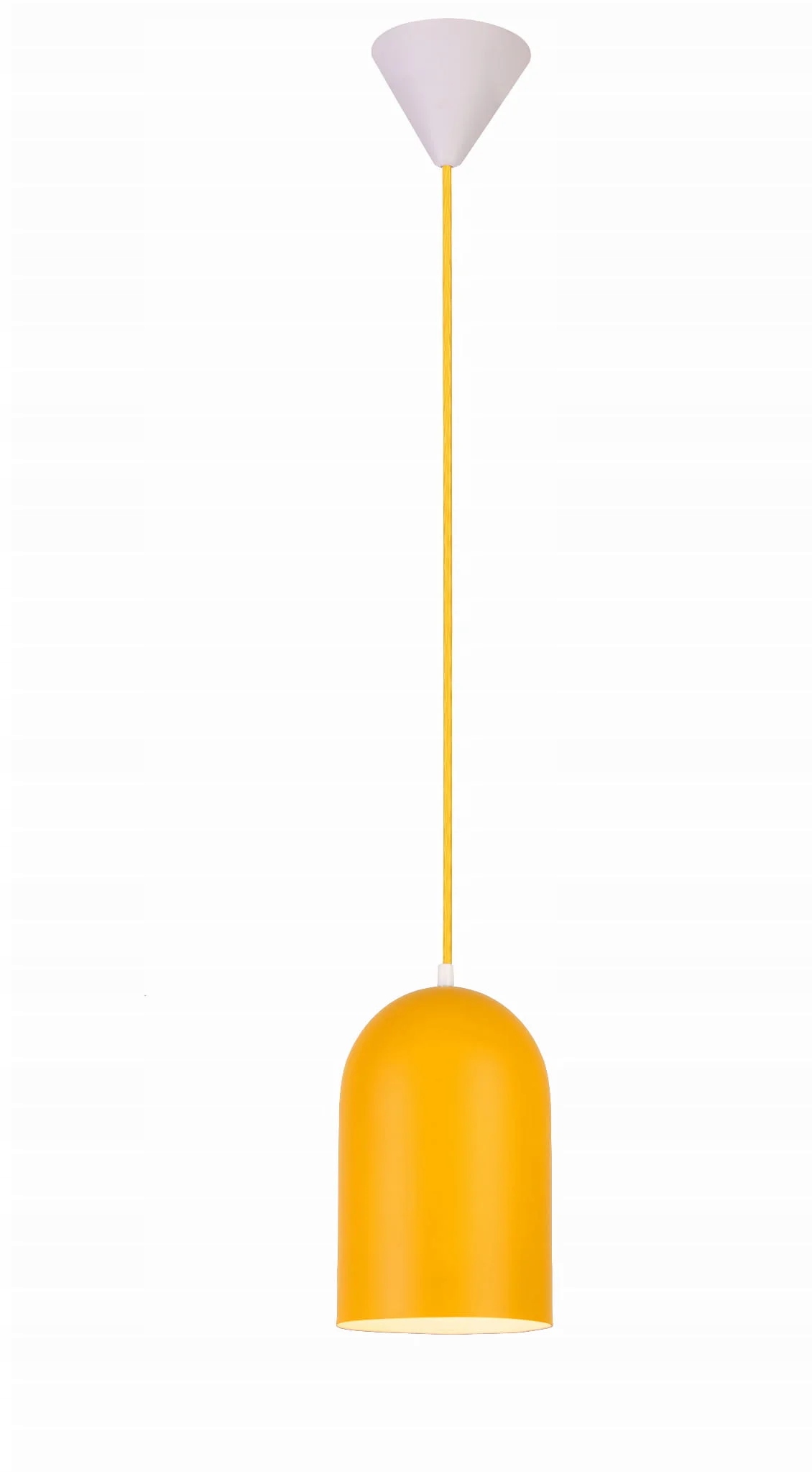 Závěsná lustrová lampa oranžová Candellux