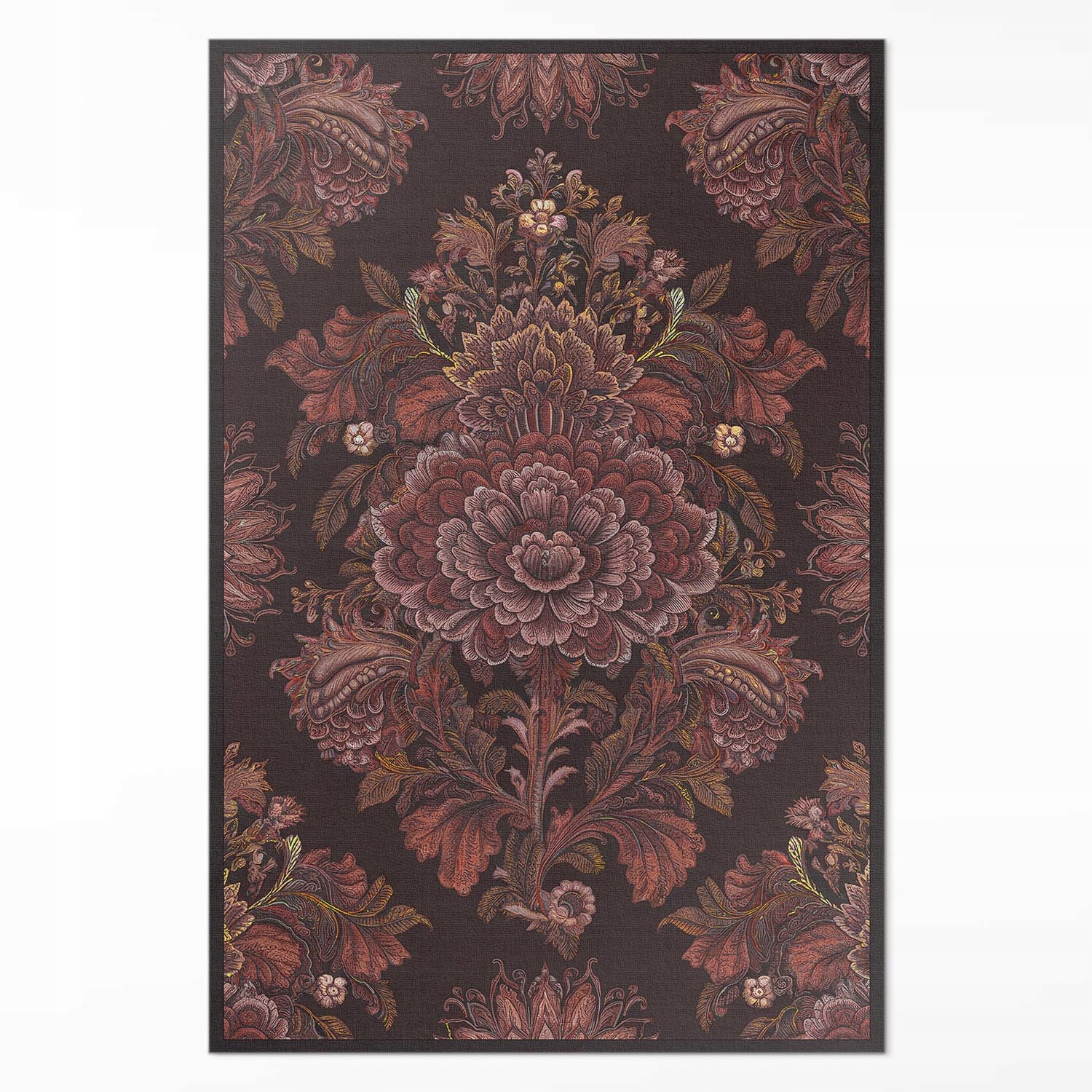 Behúň Vinylový Loft Kvetinová kompozícia vintage ornament XXL 150x225 cm