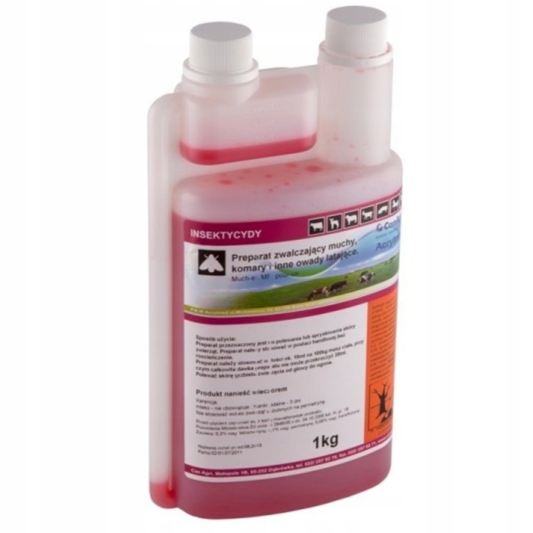 Muchex Mp Na Owady Do Polewania 1kg Czerwony
