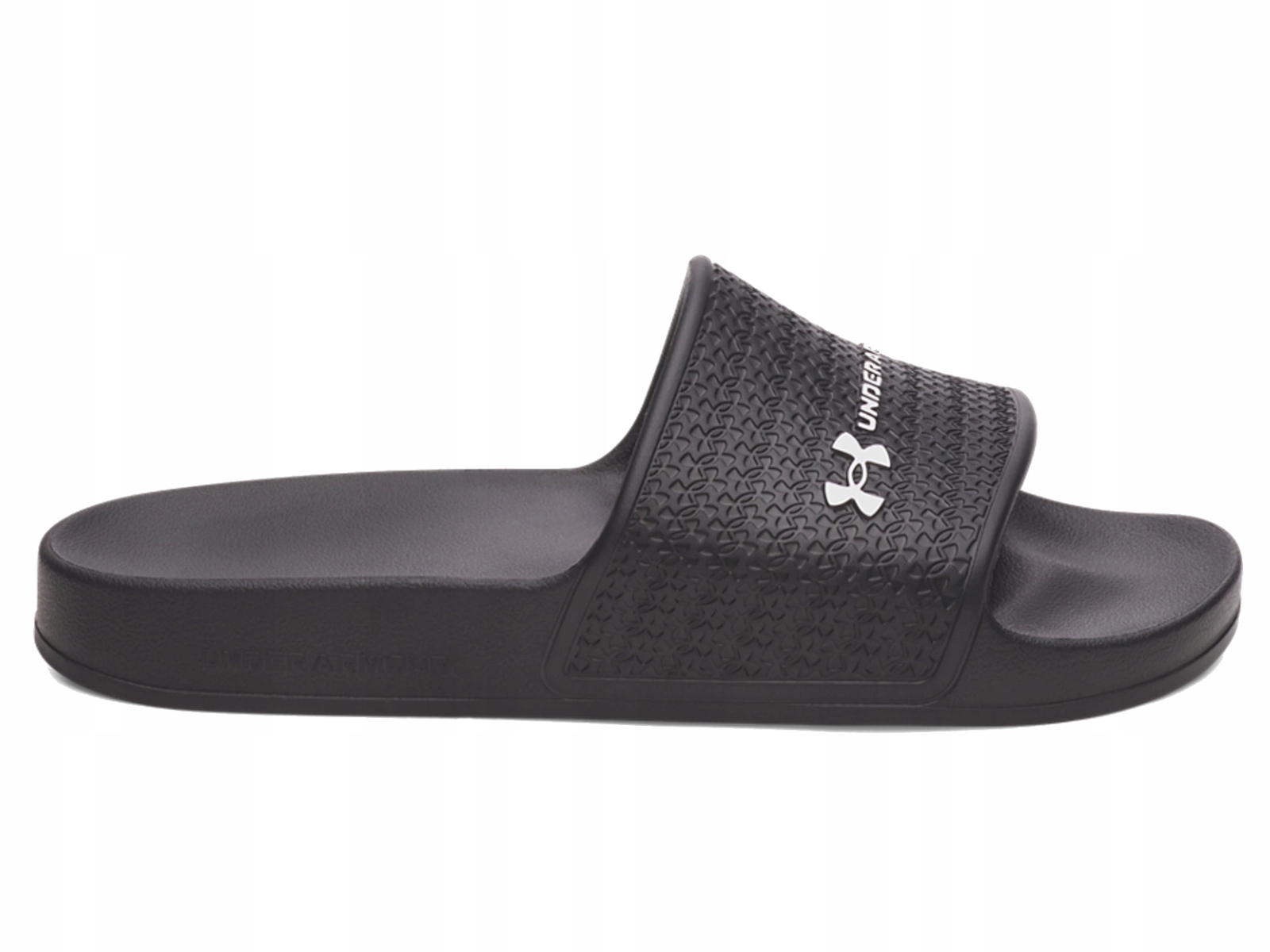 pánské pantofle Under Armour 6007528-001 sportovní černé bazénové lehké 47,5