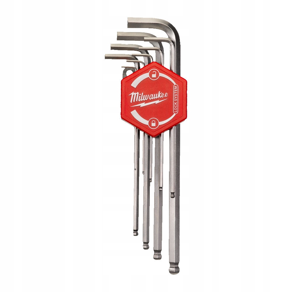 Zestaw kluczy imbusowych długich z kulką 1,5-10mm Milwaukee 4932478621