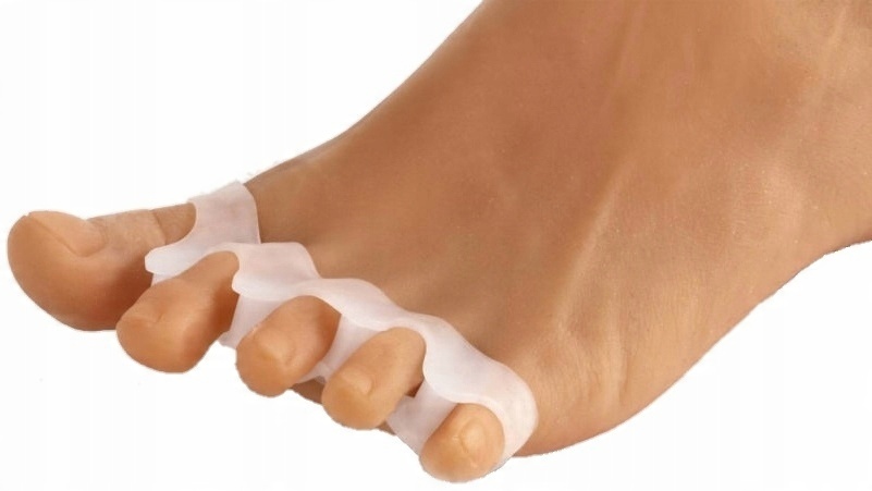 

Żelowe Separatory Palców 5D Na Haluksa