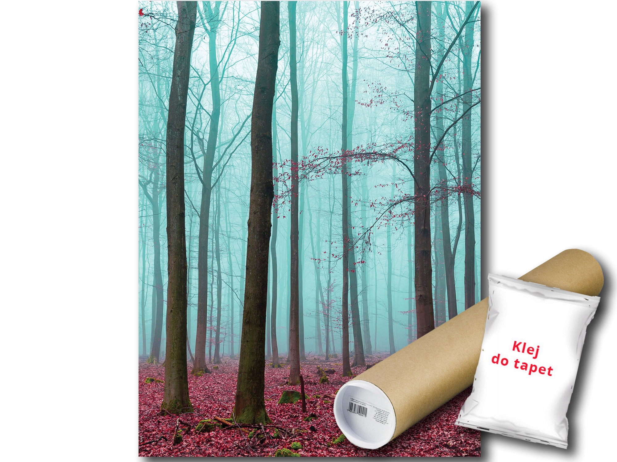 Fototapeta Flizelina Les Mlha Stromy 206x275