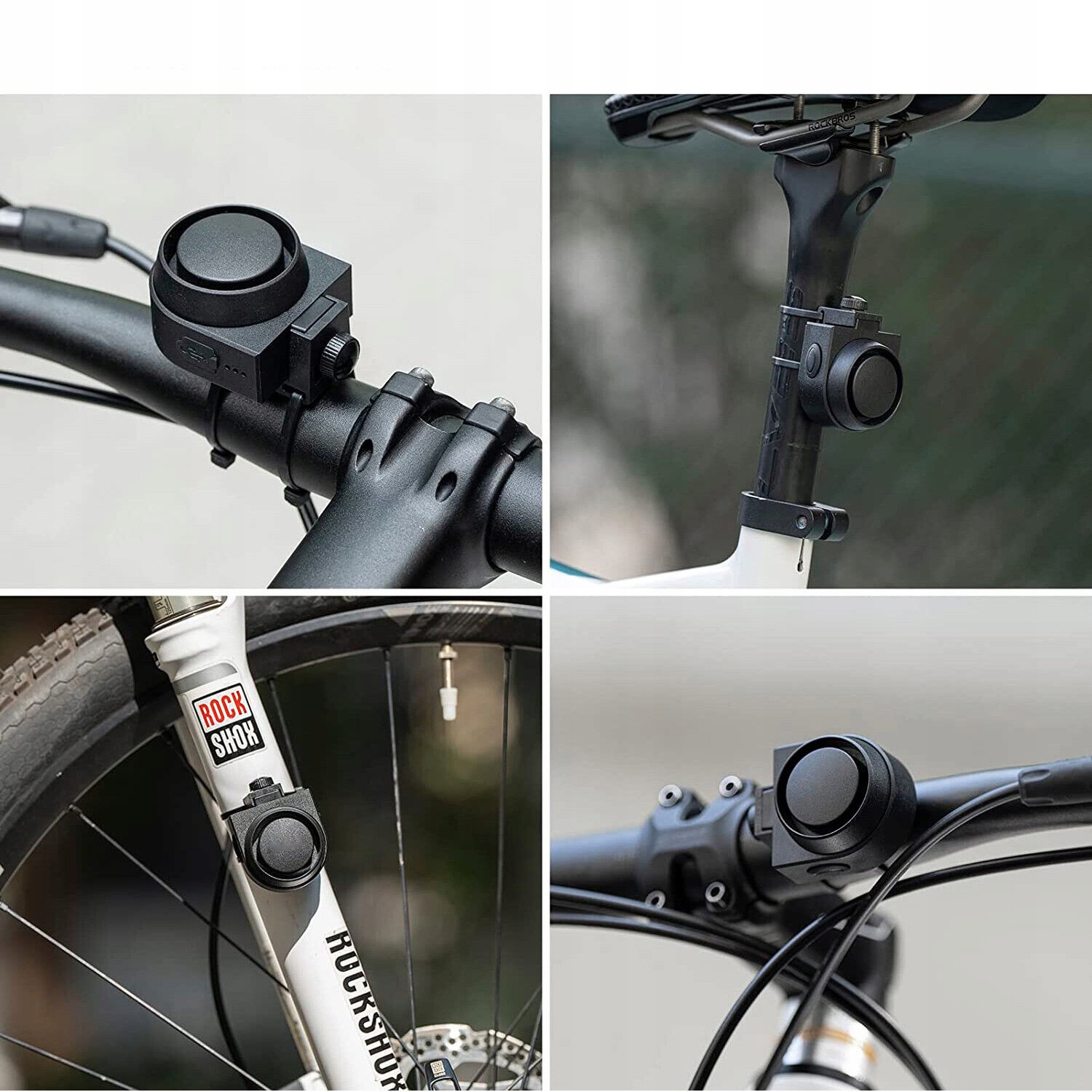 ALARM ROWEROWY, Z PILOT ZDALNEGO STEROWANIA, 115DB SUPER LOUD, DO MOTOCYKLA Marka Inna marka