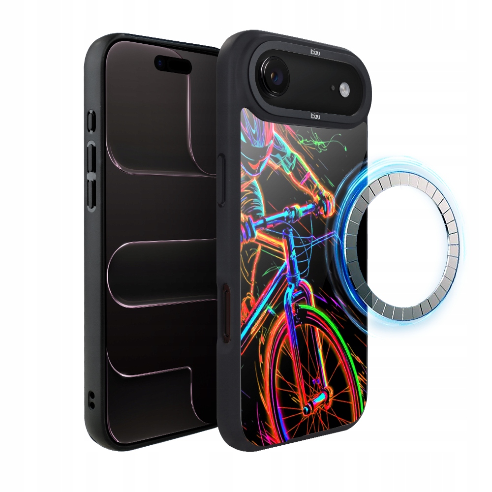 Pouzdro pro iPhone Air Ibizu DropGuard Matt s MagSafe, cyklistická vibrace