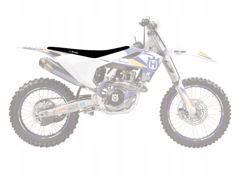 Blackbird Poťah/poťah Na Sedadlo Husqvarna Fc/tc 16-18 Te/fe 17-19