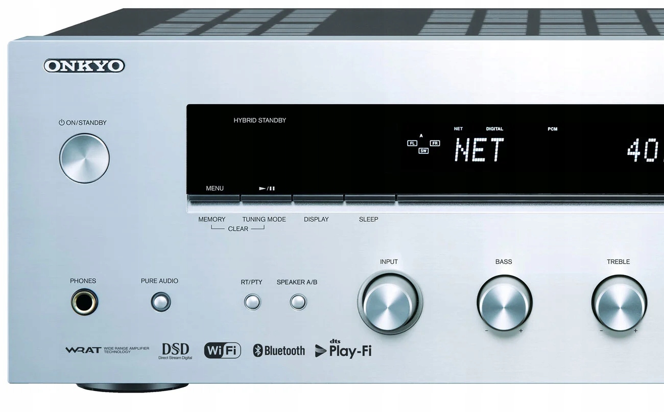 ONKYO TX-8250 STREAMER WiFi BT DAC AirPlay Chromecats DAB+ USB-A 2x135W Marka ONKYO