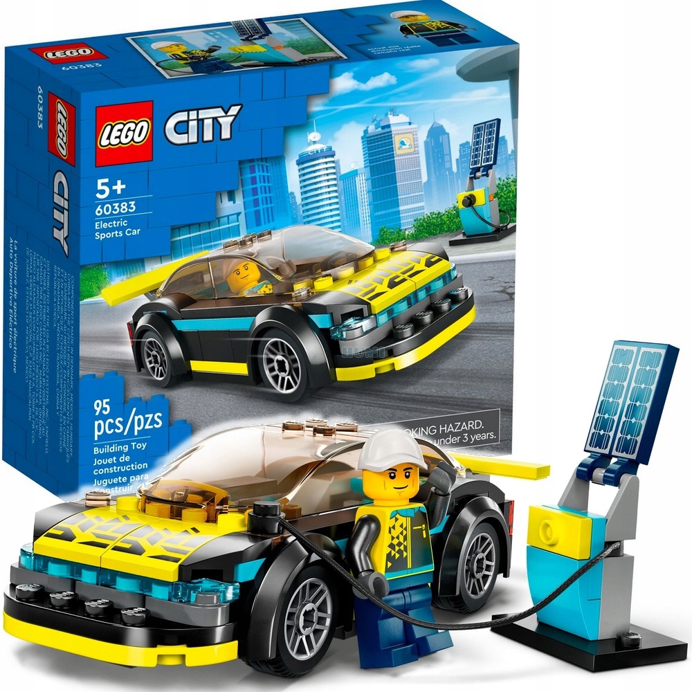 

Lego 60383 Elektryczny Samochód sportowy Elektryk