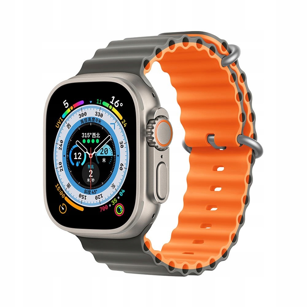 Devia remienok Deluxe Series Sport6 Silicone Two-tone Band 40/41mm Gray…